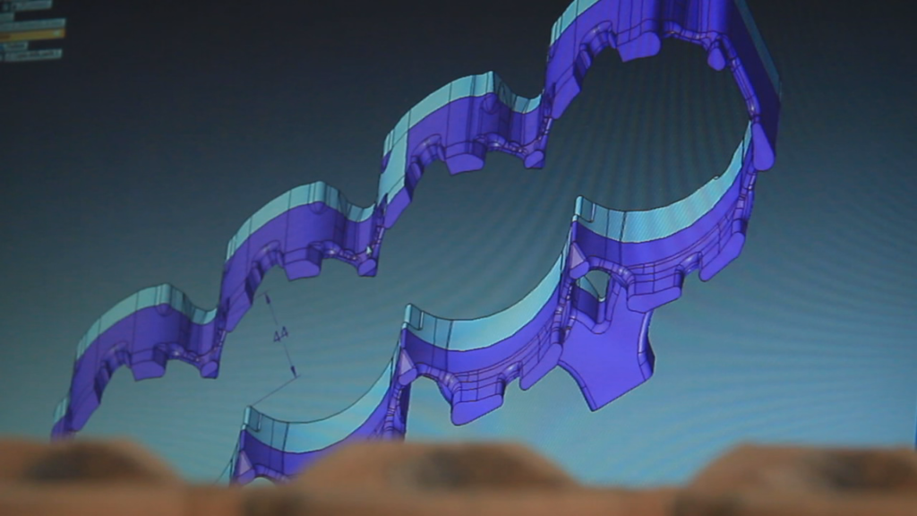 Progettazione di stampo per la produzione interna Vemek 